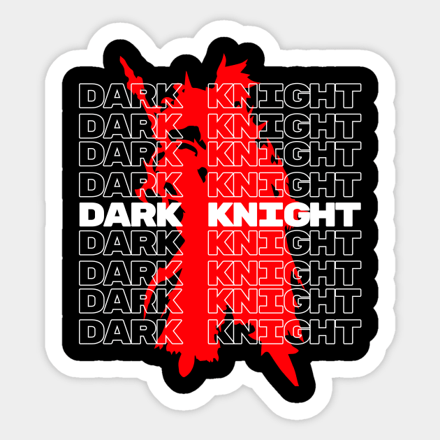 Dark Knight aesthetic - For Warriors of Light & Darkness FFXIV Online Sticker by Asiadesign